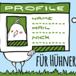 Social Media Profile für Hühnerfans