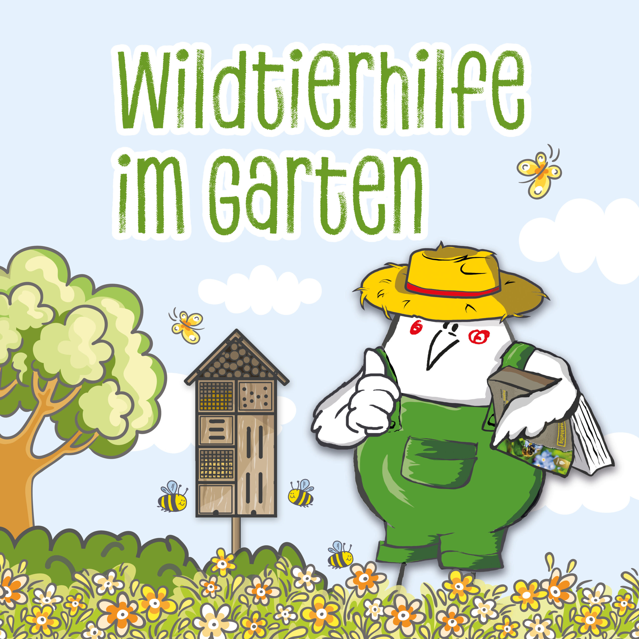 Wildtierhilfe im Garten – Frühling und Sommer