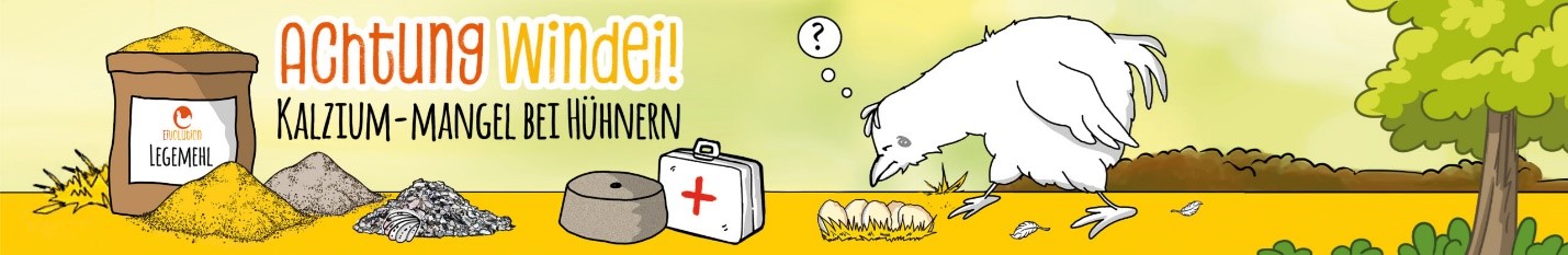 Kalziummangel bei Hühnern