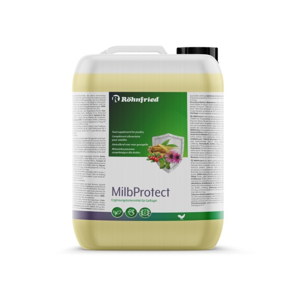 MilbProtect 5 Liter Kanister – wasserlösliches Stärkungsmittel für Geflügel