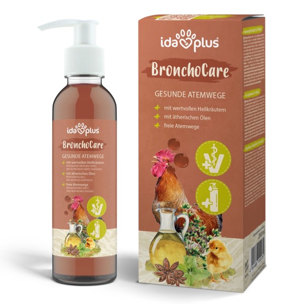Broncho Care 200 ml für Hühner & Küken - unterstützt die Atemwege