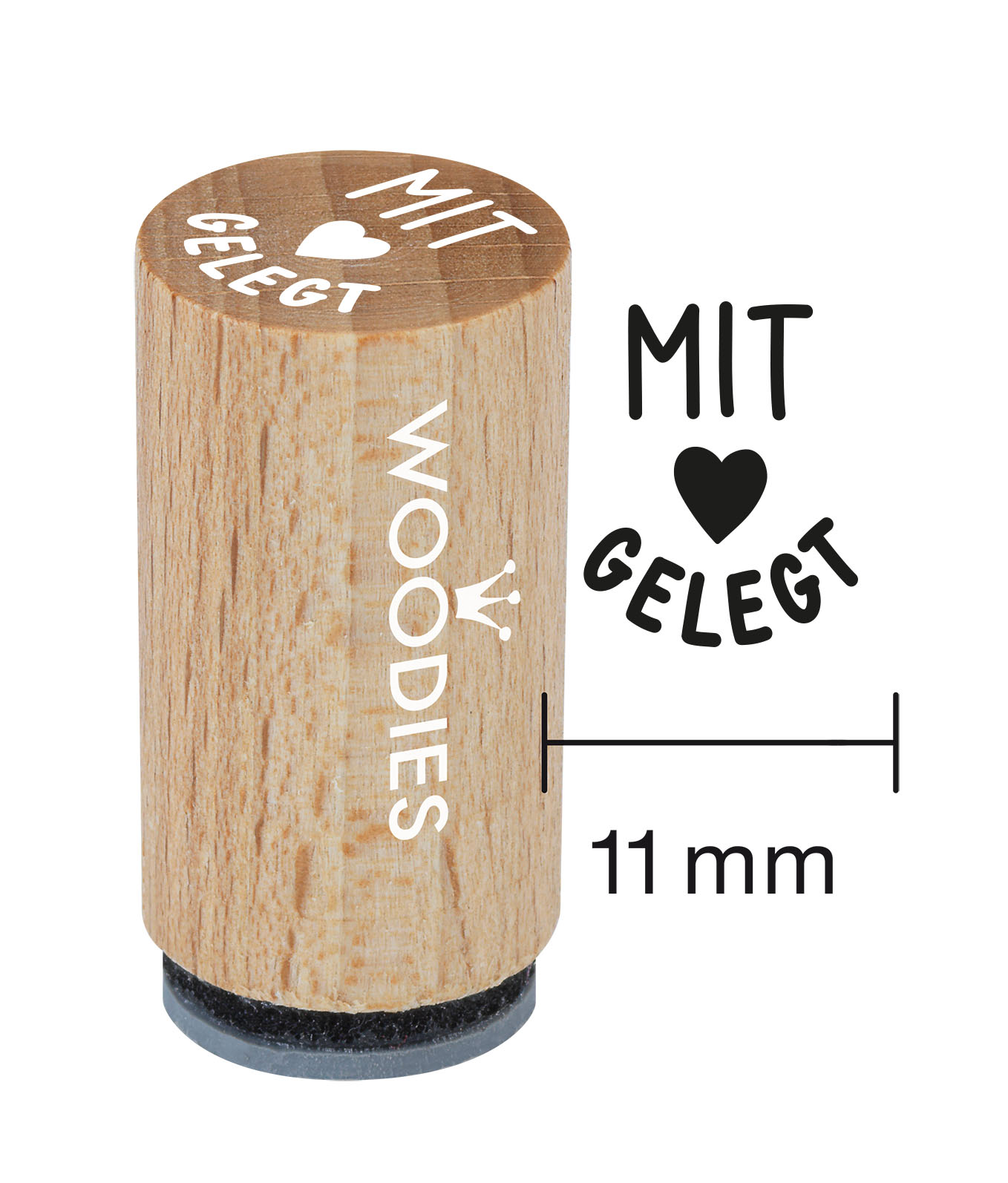 I love Bayern von stempel-fabrik Woodies Stempel 